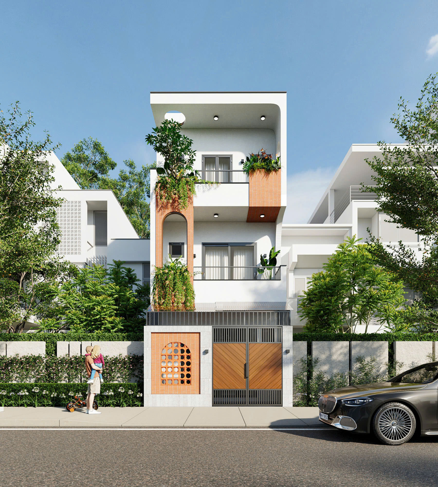 Cải tạo nhà phố Bưng Ông Thoàn